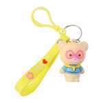 Cute Cartoon Bear Silicone Keychain (1 Pc) - Image 5
