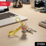 Cute Cartoon Bear Silicone Keychain (1 Pc) - Image 2