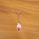Cute Bubble Tea Cartoon Keychain (1 Pc) - Image 9