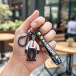 Stylish Cartoon Man Figure Keychain (1 Pc) - Image 3