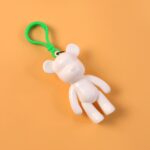Cute Bear Shape Decorative Keychain (1 Pc) - Image 4