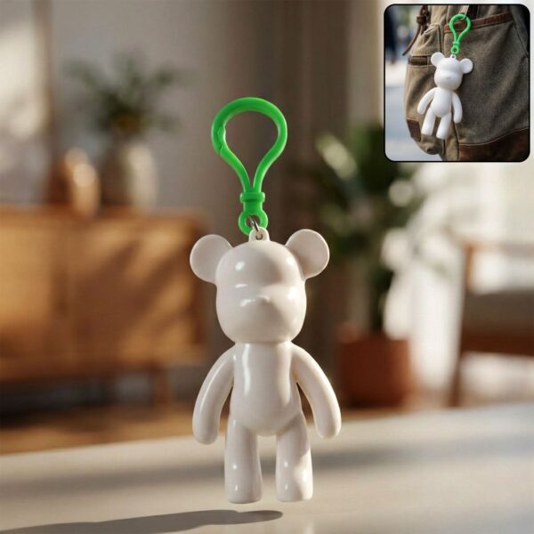 Cute Bear Shape Decorative Keychain