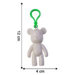 Cute Bear Shape Decorative Keychain (1 Pc) - Image 6