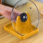 Multipurpose Kitchen Lid & Spoon Holder Stand (1 Pc) - Image 7