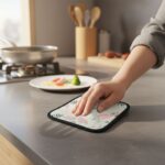 Printed Kitchen Pot Holder Heat Resistant Mat (20×20 Cm) - Image 3