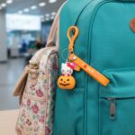 Cute Cartoon Kitty Pumpkin Keychain (1 Pc) - Image 3