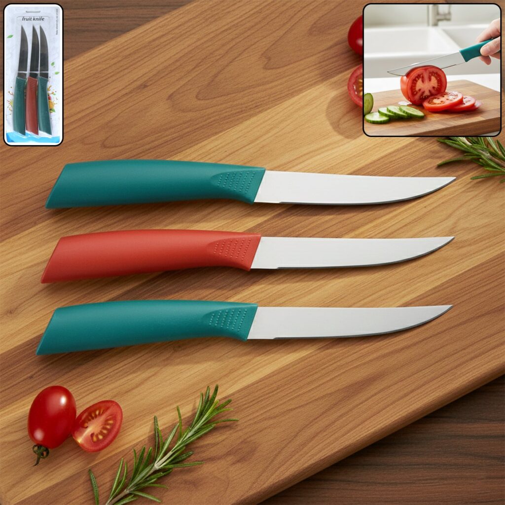 Multipurpose Stainless Steel Fruit Knife Set