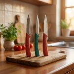 Multipurpose Kitchen Fruit & Vegetable Cutting Knife Set (Pack of 3) - Image 4