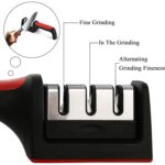 3 Stage Knife Sharpener Tool with Ergonomic Handle (1 Pc) - Image 7