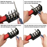 3 Stage Knife Sharpener Tool with Ergonomic Handle (1 Pc) - Image 8