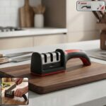 3 Stage Knife Sharpener Tool with Ergonomic Handle (1 Pc)
