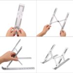 Foldable Adjustable Laptop Stand for Desk and Table Use - Image 3