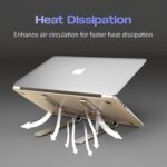 Foldable Adjustable Laptop Stand for Desk and Table Use - Image 8