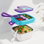 Kids Cartoon Lunch Box - (1 Set) - Image 3