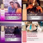 Bellavita Luxury Women Eau De Parfum Gift Set (4 Pc, 20 ML Each) - Image 3