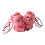 Cute Couple Bear Shape 2-in-1 Keychain Set (2 Pieces Set) - Image 5