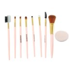 9-in-1 Professional Makeup Brush Set (1 Set) - Image 5
