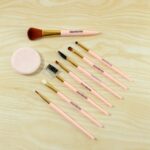 9-in-1 Professional Makeup Brush Set (1 Set) - Image 7