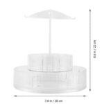 Premium 360° Rotating Makeup & Jewellery Organizer Stand (1 Pc) - Image 6