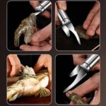 Stainless Steel Fruit & Vegetable Corer and Slicer Tool (1 Pc) - Image 8