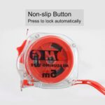 Professional Measuring Tape- 5 Meter Yellow & Orange Colour (1 Pc) - Image 8