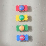 Cute Candy Shape Colorful Hair Clips - Image 7