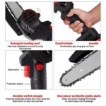 Cordless Mini Electric Chainsaw with Rechargeable Battery (1 Set) - Image 8