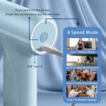 Electric Vibrating Massage Gun with Multiple Interchangeable Heads - Image 3