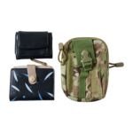 Stylish Mini Coin Purse & Card Holder Wallet with Keychain (1 Pc, Mix Design) - Image 4