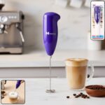 Handheld Mixing & Frothing Blender for Coffee, Milk, Tea (1 Pc)