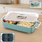 4 Compartment Multipurpose Plastic Food Storage Container