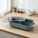 4 Compartment Multipurpose Plastic Food Storage Container (1 Pc) - Image 7