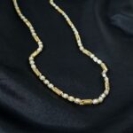 Gold-Tone Designer Chain Necklace (1 Pc) - Image 3