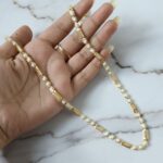 Gold-Tone Designer Chain Necklace (1 Pc) - Image 6