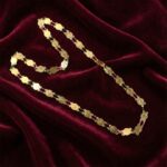 Traditional Gold-Tone Coin Beaded Necklace with Multicolor Accent Beads (1Pc) - Image 5