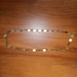 Traditional Gold-Tone Coin Beaded Necklace with Multicolor Accent Beads (1Pc) - Image 3
