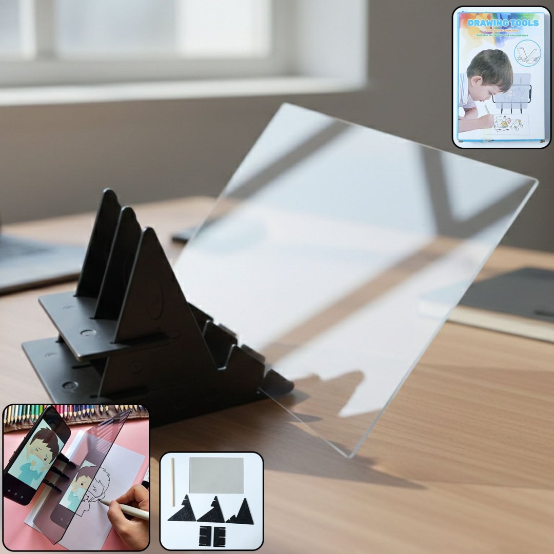 Smart Mobile Phone Screen Drawing Projector Board Kit