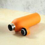 Stainless Steel Double Wall Vacuum-Insulated Drink Water (Orange / 500 ML Approx) - Image 7