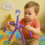 Giraffe Shape Flexible Magic Spring Toy (1 Pc) - Image 3