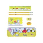 Premium Cartoon Printed Pencil Box Stationery Set (1 Pc) - Image 5