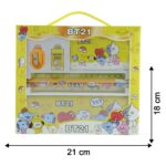Premium Cartoon Printed Pencil Box Stationery Set (1 Pc) - Image 6