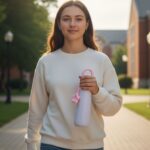 450 ML Approx Cute Portable Water Bottle (1 Pc) - Image 3