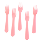 Plastic Fork Spoon,  Baby Fork Spoon Dessert Spoon (5pc set) - Image 5