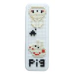 Decorative Pixel Art Style Desk Pen Holder (1 Pc) - Image 5