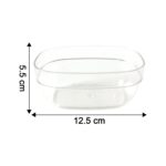Multipurpose Transparent Serving & Storage Bowls Set (6 Pc Set) - Image 6