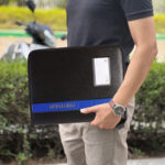 Aerotix A4 Portfolio File Zipper – 20 Leaf Professional Document Organizer Folder - Image 3