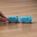 1pc Pull Along Back train Friction Power Toy Vehicle Push and Go Crawling Toys Baby - Image 3