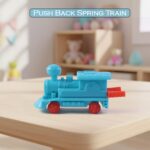 1pc Pull Along Back train Friction Power Toy Vehicle Push and Go Crawling Toys Baby - Image 4