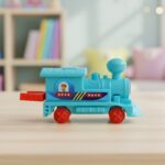 1pc Pull Along Back train Friction Power Toy Vehicle Push and Go Crawling Toys Baby - Image 7