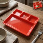 32 × 25 Cm Multipurpose Compartment Serving Tray (1 Pc)
